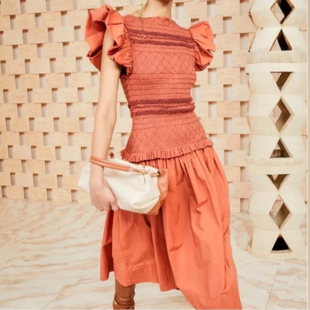 Ulla Johnson Madeline Dress in Clay